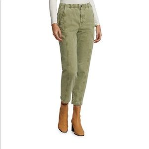 New 7 for All Mankind Jogger - olive green